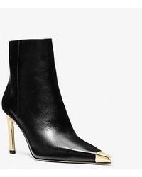 Michael Kors - Kasia Leather Boot - Lyst