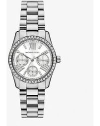 Michael Kors - Mk Mini Lexington Pavé-Tone Watch - Lyst