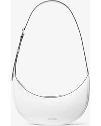 MICHAEL Michael Kors - Mk Avra Medium Leather Crossbody Bag - Lyst
