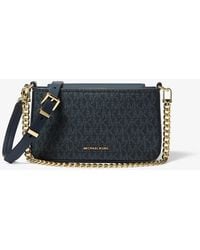 MICHAEL Michael Kors - Mk Pochette Convertibile Bryant Piccola Con Logo - Lyst