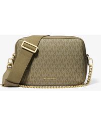 Michael Kors - Mk Bryant Medium Signature Logo Camera Crossbody Bag - Lyst