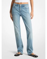 MICHAEL Michael Kors - Michael Kors Stretch Denim Cigarette Jeans - Lyst