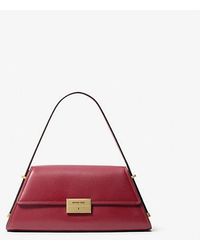 Michael Kors - Mk Ludlow Medium Leather Shoulder Bag - Lyst