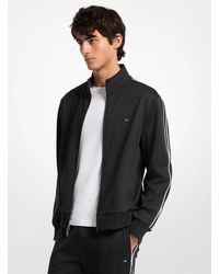 Michael Kors - Mk Contrast Piping Track Jacket - Lyst