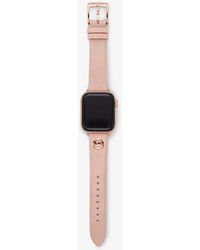 Michael Kors Correa de piel para Apple Watch® - Blanco