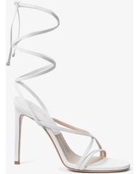 Michael Kors - Mk Dahlia Leather Lace-Up Sandal - Lyst