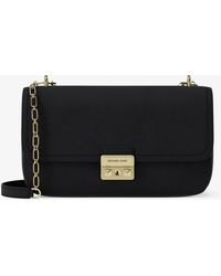MICHAEL Michael Kors - Mk Tribeca Large Pebbled Leather Shoulder Bag - Lyst