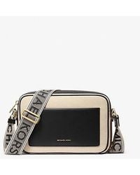 Michael Kors - Maeve Large Canvas Crossbody Bag - Lyst