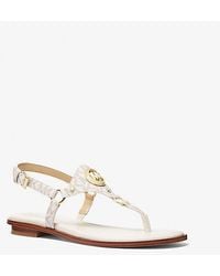 Michael Kors - Mk Casey Signature Logo Sandal - Lyst