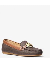 Michael Kors - Fulton Signature Logo Moccasin - Lyst
