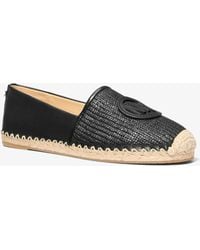 MICHAEL Michael Kors - Mk Kenzie Mixed-Media Espadrille - Lyst