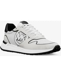 Michael Kors - Dax Mixed-Media Trainer - Lyst