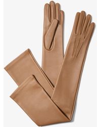 Michael Kors - Leather Opera Gloves - Lyst