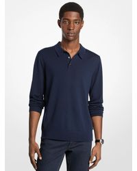 Michael Kors - Mk Wool Polo Jumper - Lyst