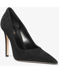 MICHAEL Michael Kors - Mk Elyse Suede Pump - Lyst
