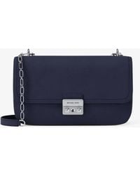 MICHAEL Michael Kors - Mk Tribeca Large Pebbled Leather Shoulder Bag - Lyst