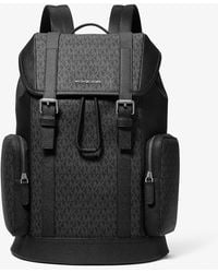Michael Kors - Hudson Signature Logo Backpack - Lyst