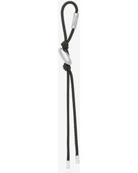 MICHAEL Michael Kors - Mk Initial-Tone And Speckled Cord Bag Charm - Lyst
