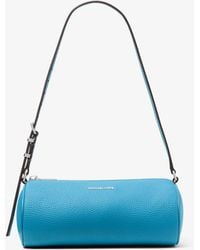 MICHAEL Michael Kors - Mk Izzy Small Pebbled Leather Barrel Pochette - Lyst