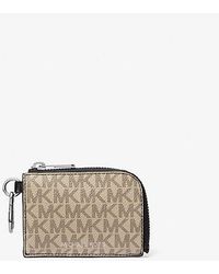Michael Kors - Logo Wallet And Keychain Gift Set - Lyst