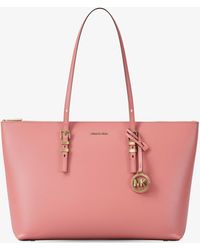 MICHAEL Michael Kors - Mk Quinn Large Pebbled Leather Tote Bag - Lyst