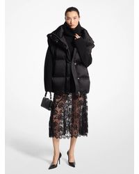 Michael Kors - Duchesse Satin Puffer Vest - Lyst