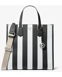 Michael Kors - Maple Large Striped Tote Bag - Lyst