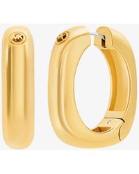 Michael Kors - Square Hoop Earrings - Lyst