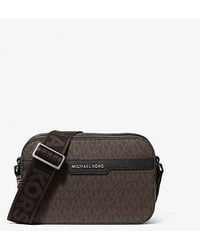 Michael Kors - Hudson Signature Logo Camera Crossbody Bag - Lyst