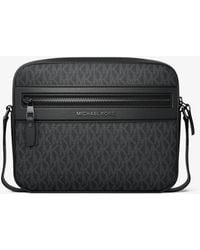 Michael Kors - Jet Set Signature Logo Crossbody Bag - Lyst