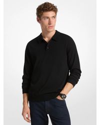 Michael Kors - Mk Wool Polo Jumper - Lyst