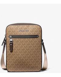 Michael Kors - Varick Logo Flight Bag - Lyst