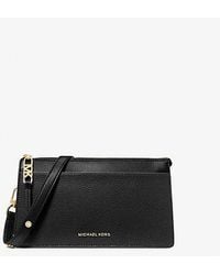 Michael Kors - Mk Empire Large Leather Convertible Crossbody Bag - Lyst