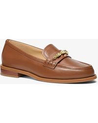MICHAEL Michael Kors - Mk Dina Leather Loafer - Lyst