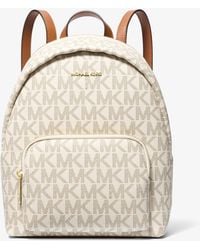 Michael Kors Outlet - Mk Erin Medium Signature Logo Backpack - Lyst