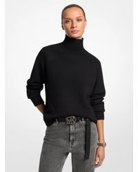 MICHAEL Michael Kors - Mk Wool Turtleneck Jumper - Lyst