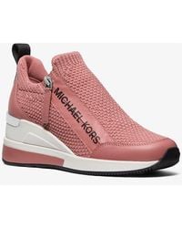 MICHAEL Michael Kors - Willis Wedge Trainer - Lyst