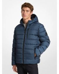 Michael Kors - Signature Logo Reversible Jacket - Lyst