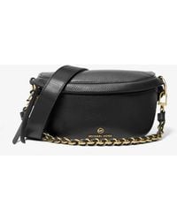 Michael Kors - Mk Slater Extra-Small Pebbled Leather Sling Pack - Lyst