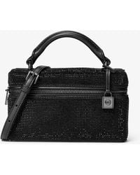 MICHAEL Michael Kors - Mk Très Petit Sac À Bandoulière Convertible Jana En Daim Travaillé - Lyst
