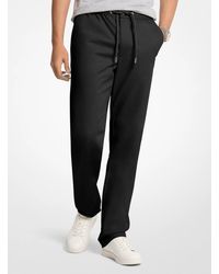 Michael Kors - Mk Stretch Cotton Drawstring Trousers - Lyst