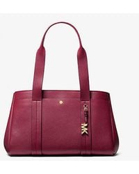 Michael Kors - Romee Large Pebbled Leather Tote Bag - Lyst