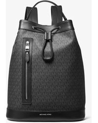 Michael Kors Synthetic Mk Hudson Logo 