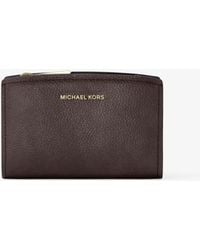 MICHAEL Michael Kors - Mk Bryant Medium Nubuck Wallet - Lyst