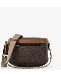 Michael Kors - Slater Medium Signature Logo Sling Pack - Lyst