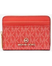 MICHAEL Michael Kors - Brieftasche Jet Set Small Mit Logo - Lyst