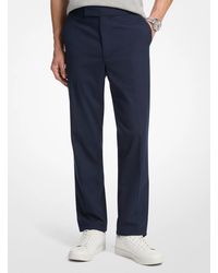 Michael Kors - Mk Pleated Tech Trousers - Lyst