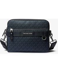 Michael Kors - Mk Hudson 2-In-1 Logo Crossbody Bag - Lyst