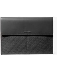 MICHAEL Michael Kors - Mk Jet Set Signature Logo Laptop Case - Lyst