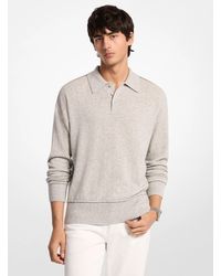 Michael Kors - Mk Wool Polo Jumper - Lyst